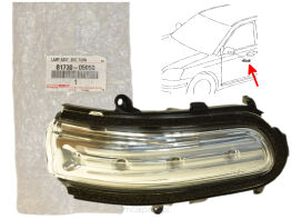 Lampka Kierunkowskazu W Lusterko - Prawe