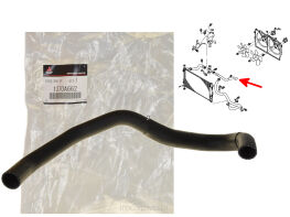 Przewód / Rura / Wąż Chłodnicy Wody -  Górny Lewy