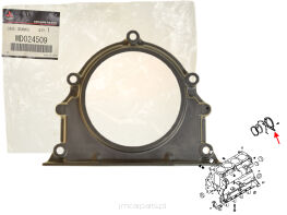 Pokrywa Uszczelniacza Wału Korbowego - Tył