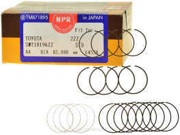 Pierścienie Tłokowe Komplet Toyota 1.8i 2ZZ-GE STD