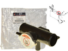 Króciec / Trójnik z Korkiem Układu Chłodzenia