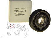 Rolka Napinacza Paska PK Wielorowkowego Układu Klimatyzacji